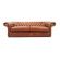 Chesterfield Marrom Couro Sofá 100% Couro Legítimo