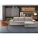 - Sofá 3 Lugares com Chaise   284 m Em  Linho