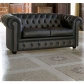 Sofá Chesterfield Couro Natural legitimo 3 Lugares e 2 Lugares