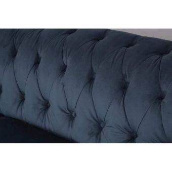Sofá chesterfield 220 cm 3 lugares