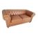 Sofá Chesterfield  Marrom Sala Eventos Decoração