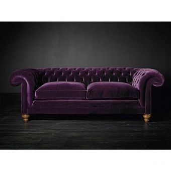 Sofá Chesterfield Roxo